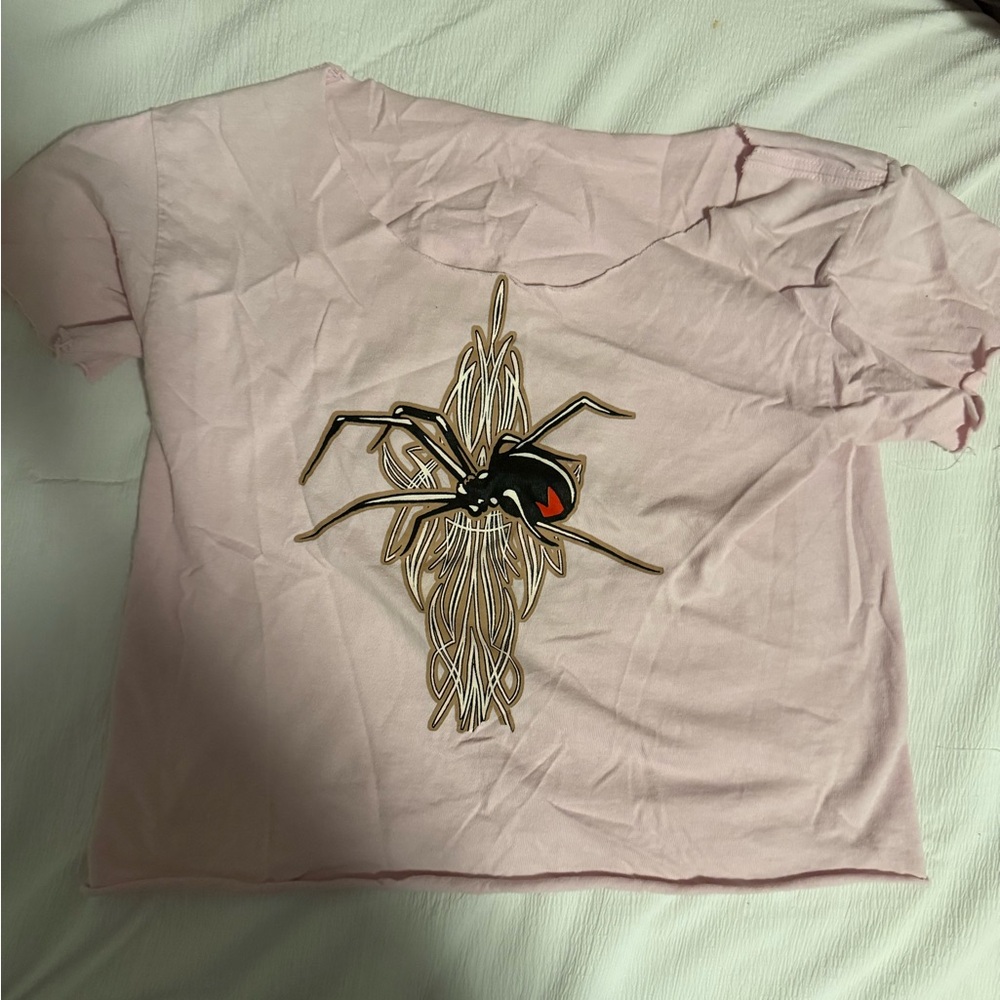Pink Baby tee Graphic T-Shirt